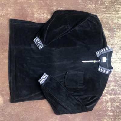 Fresh Jive Half Zip Velour Polo 1994